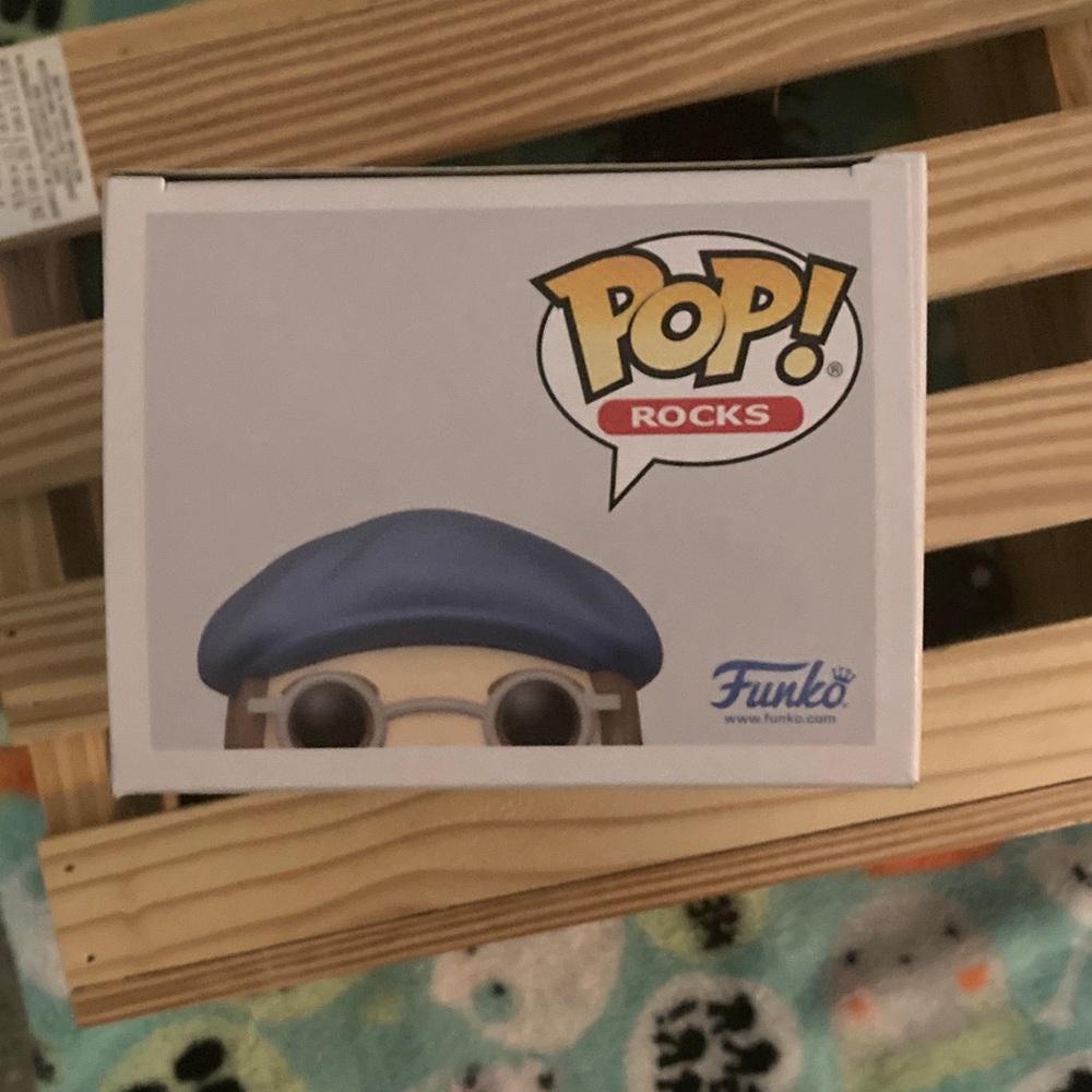 Funko Exclusive John Lennon Figure with Blue Hat - Picture 4 of 4